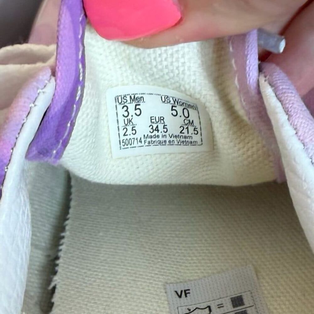 NEW Women’s 5 Vans Era Stacked Gradient Platform Sneakers shoes Pink Purple - Picture 8 of 8